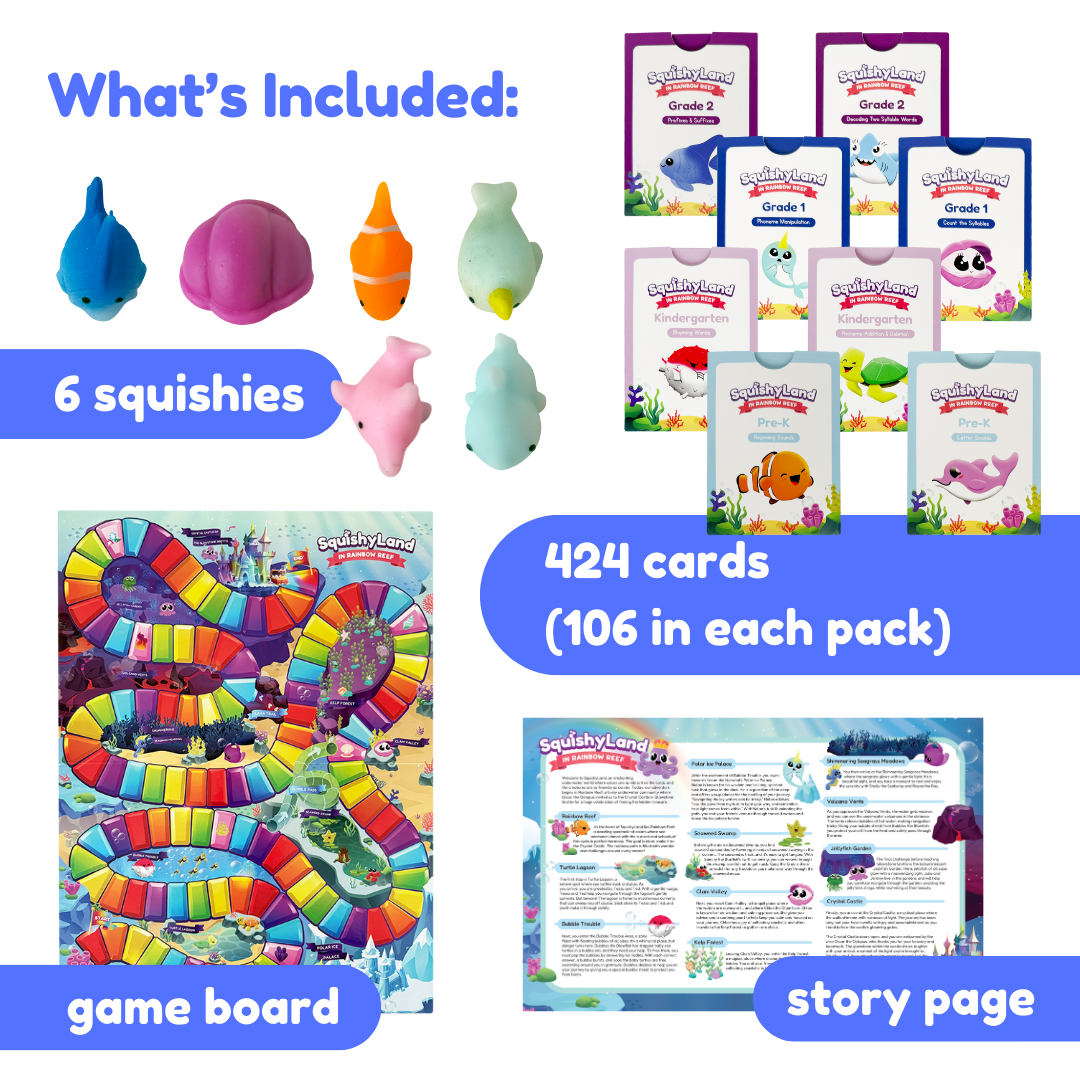 Squishyland Early Literacy Game
