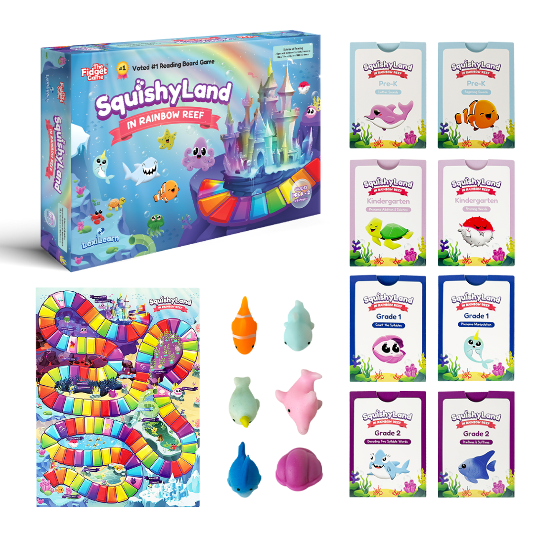 Squishyland Early Literacy Game