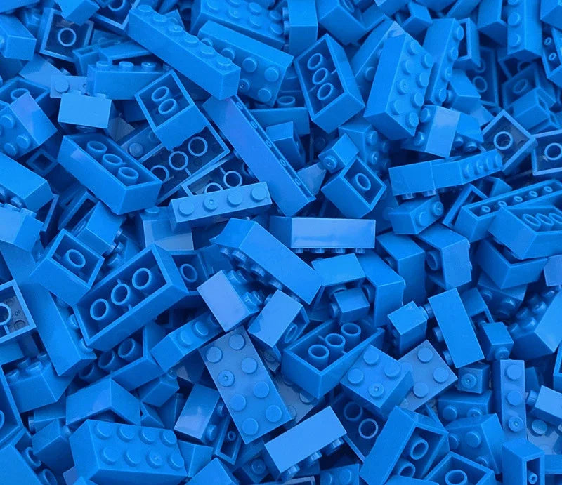 120/240PCS DIY Building Blocks Bulk Set City Classic Bricks Colorful Assembly Creative Toy Educational Interactive Toy for Kids