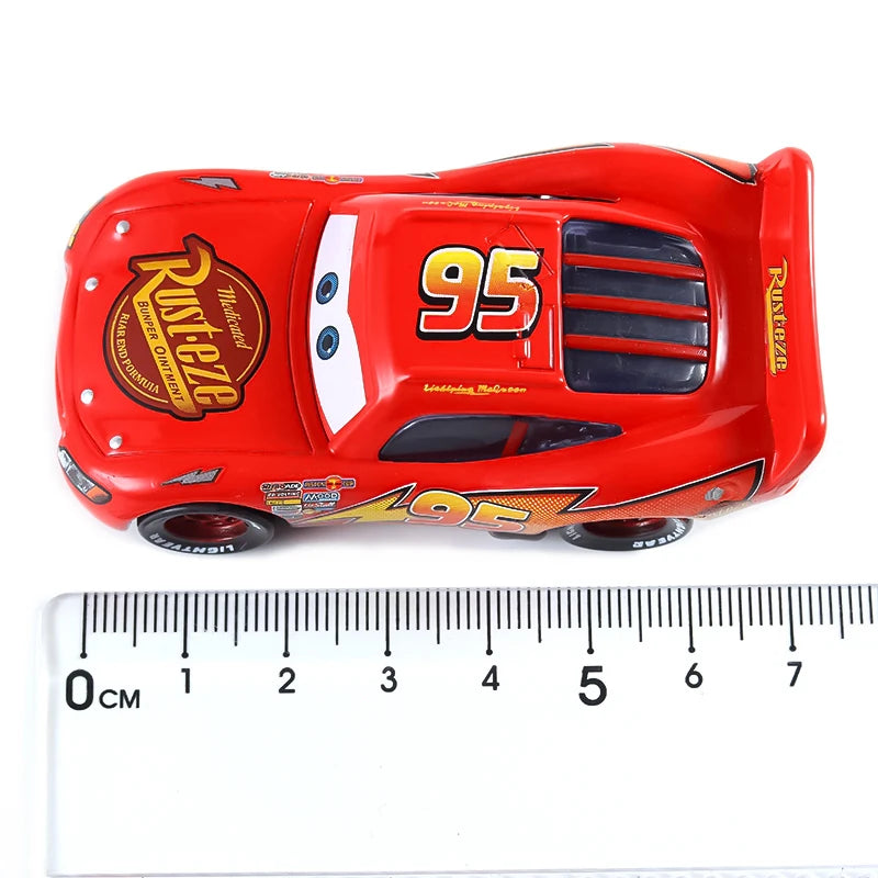 Cars Toy Truck Lightning McQueen Uncle Mike Alloy Diecast Model Container Hauler Trucks Children's Christmas Toys