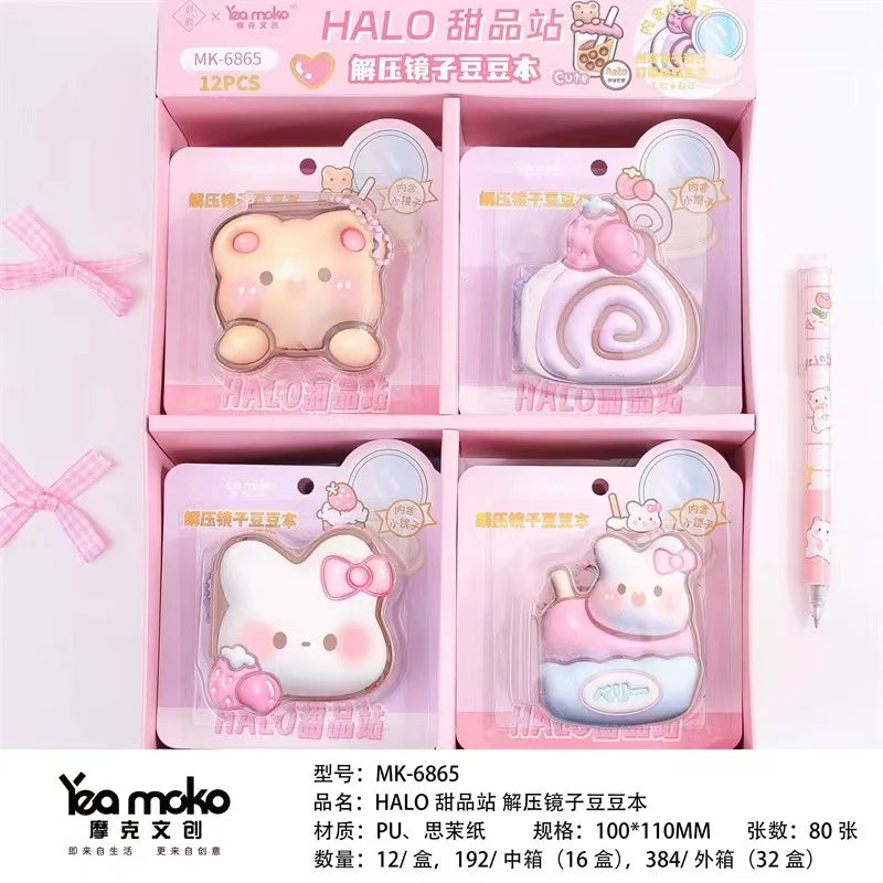 cute things kawaii Stationery back to school supplies gift for kids small Notepad Mini Portable Pendant Notebook Rabbit diary