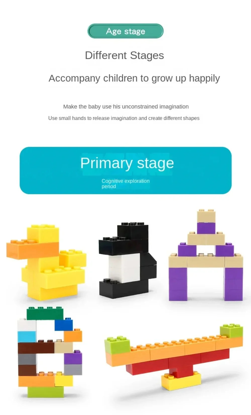 120/240PCS DIY Building Blocks Bulk Set City Classic Bricks Colorful Assembly Creative Toy Educational Interactive Toy for Kids