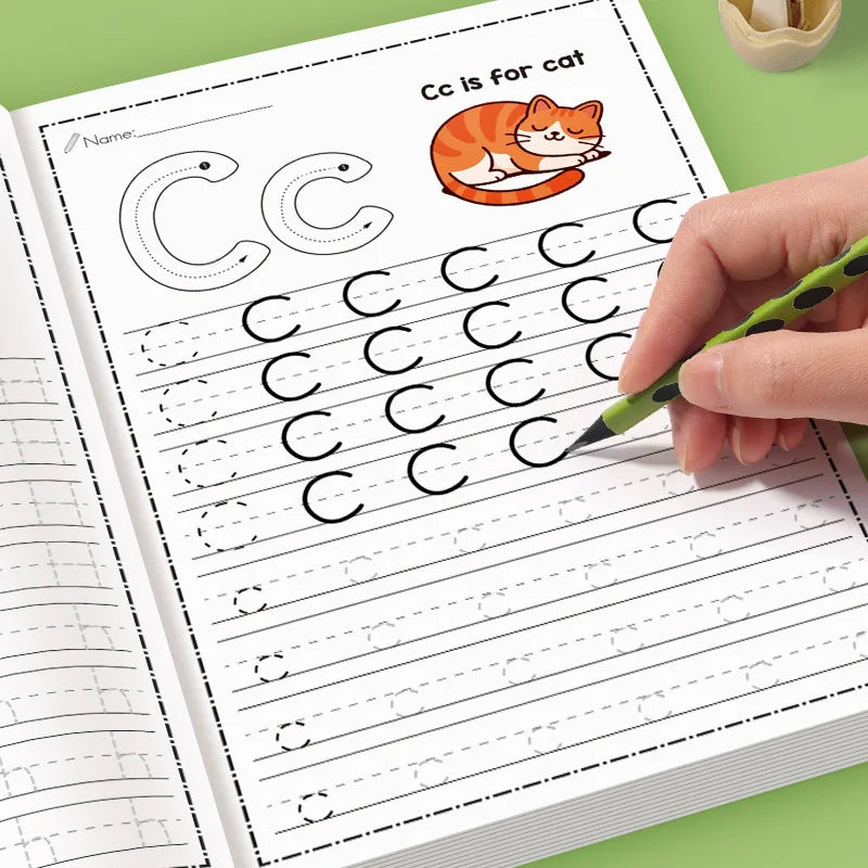Alphabet Tracing Workbook — 32 Pages