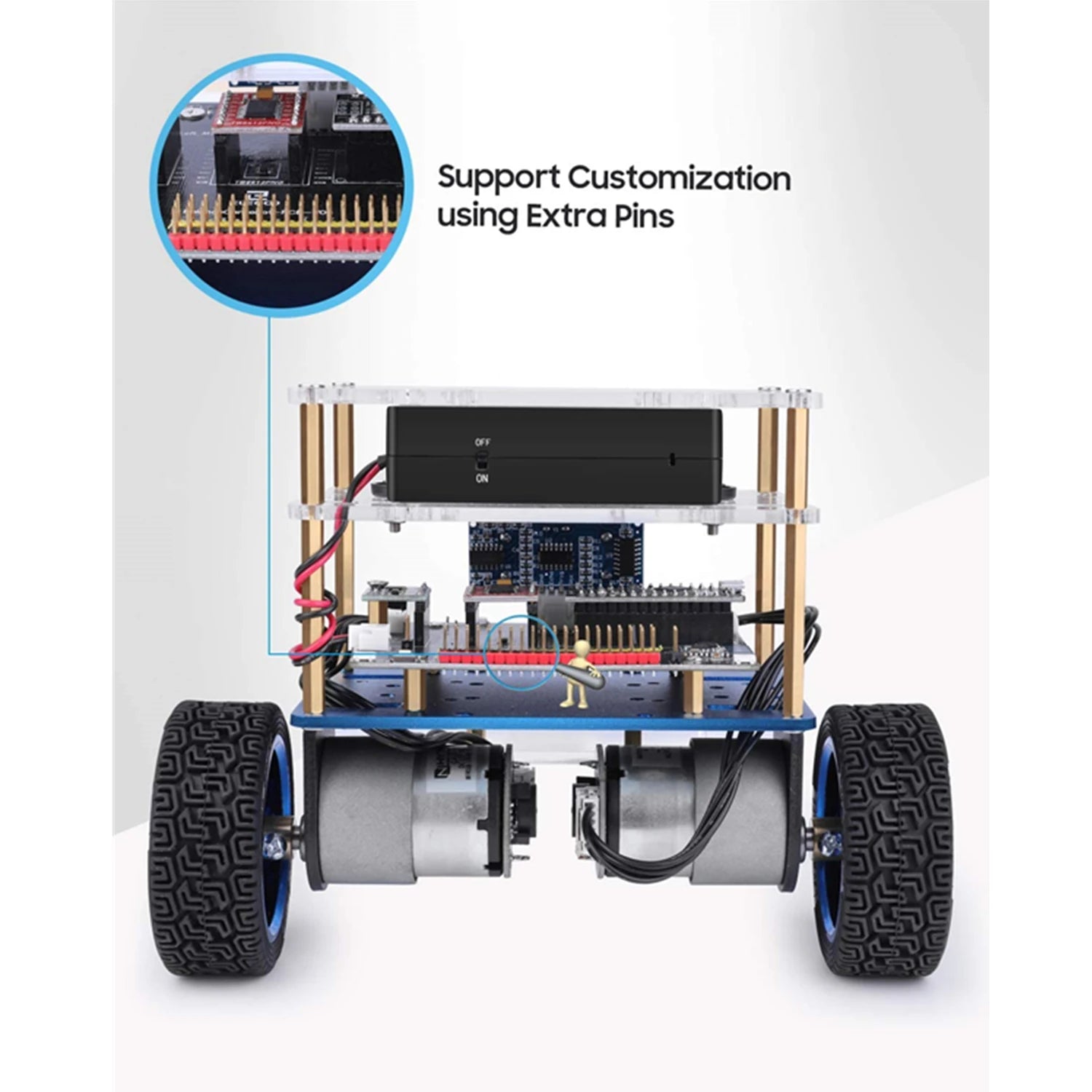 ELEGOO Tumbller Self-Balancing Robot Car Kit for Arduino® — STEM Kit STEM Toys for Kids