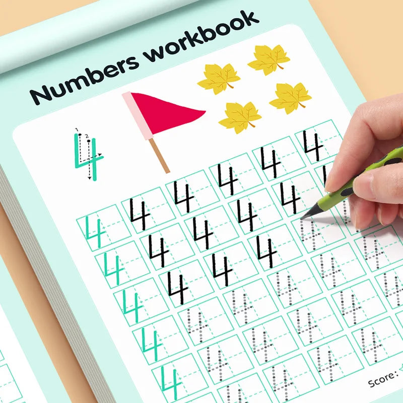 Number Tracing Workbook: 0–100 Practice for Kids