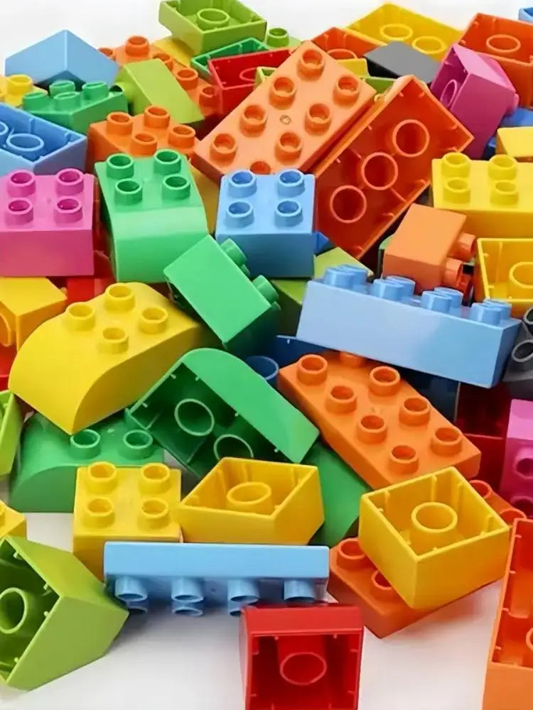 Building blocks large particles classic 100 basic bricks DIY puzzle toys children's toys holiday gifts parent-child interaction