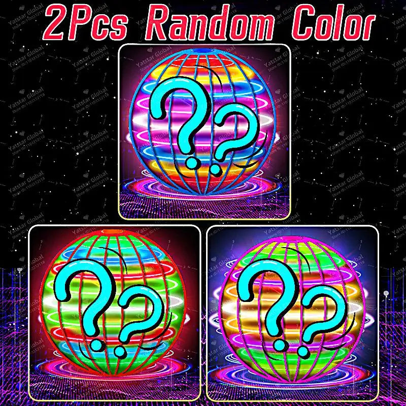 2026 Hover Ball Flying Spinner - Hand Gesture Control, LED Lights Boomerang Toy, Safe Durable Kids Fidget Toys