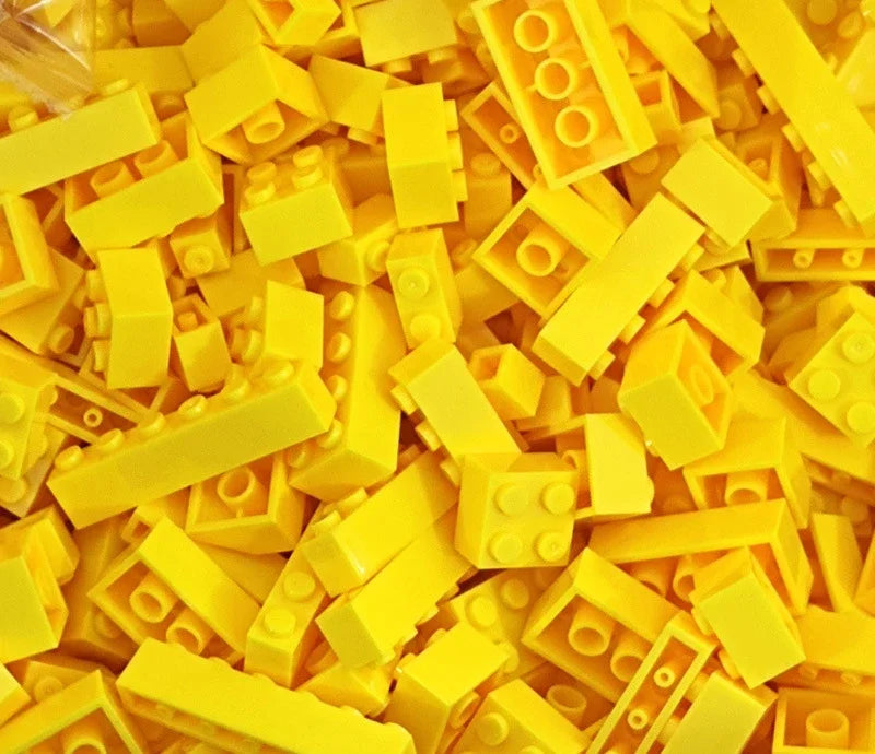 120/240PCS DIY Building Blocks Bulk Set City Classic Bricks Colorful Assembly Creative Toy Educational Interactive Toy for Kids
