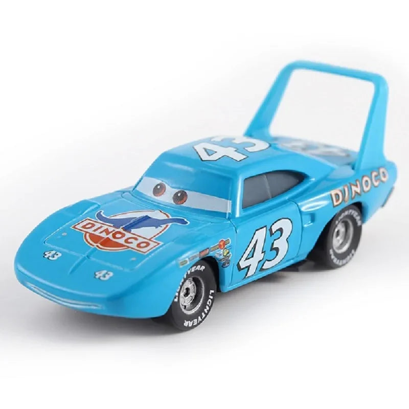 Cars Toy Truck Lightning McQueen Uncle Mike Alloy Diecast Model Container Hauler Trucks Children's Christmas Toys