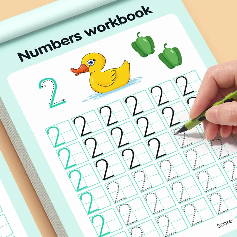 Number Tracing Workbook: 0–100 Practice for Kids