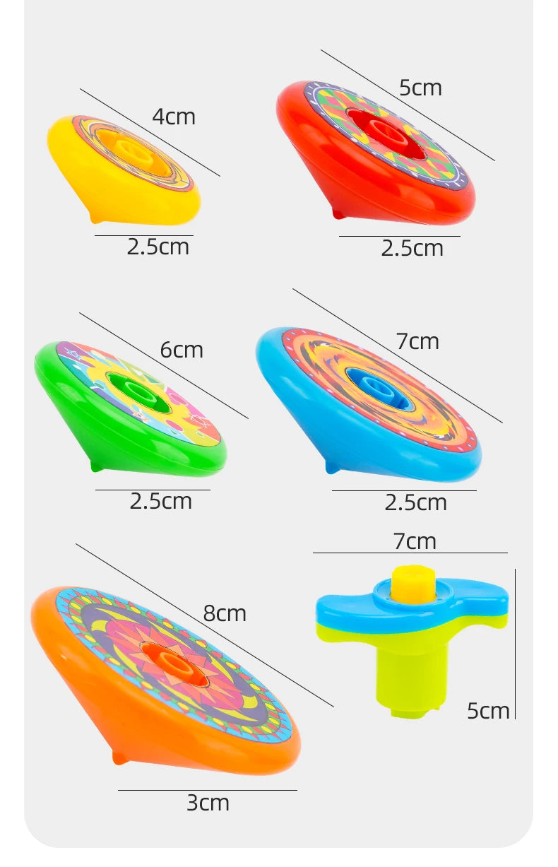 Five-Layer Stacking Spinning Top Toy for Children, Parent-Child Interactive Spinning Top Toy for Boys and Girls