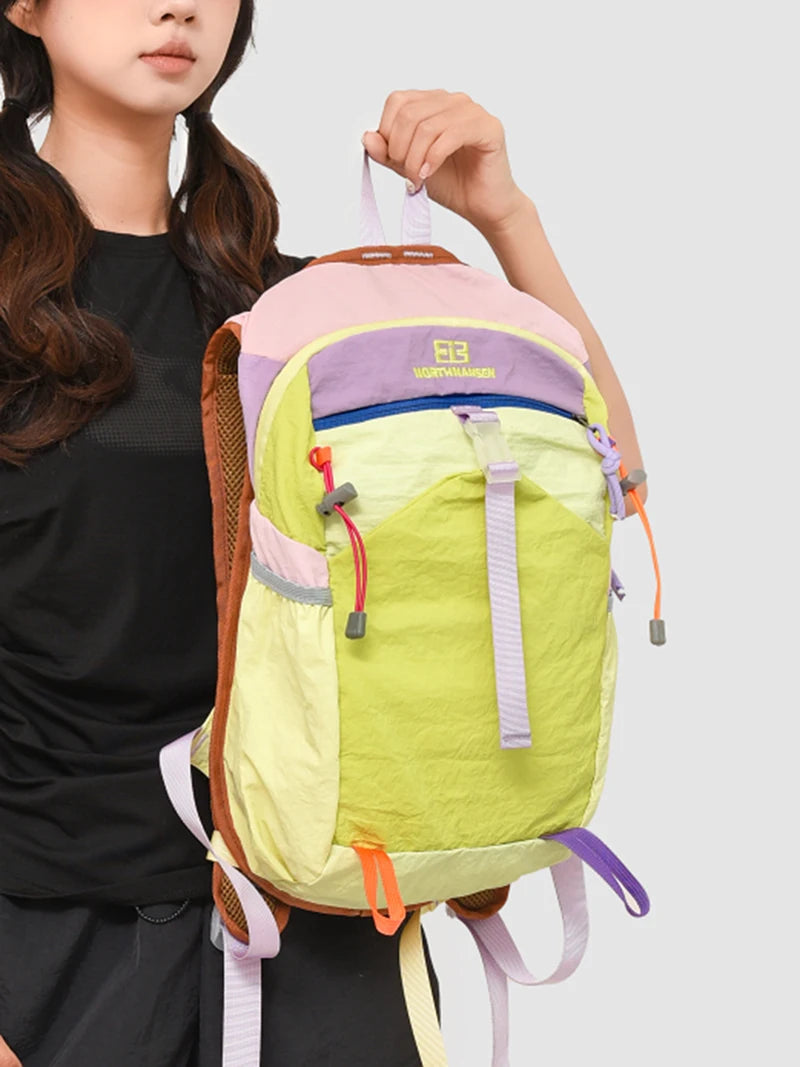 Fashionable Multifunctional Backpack, Contrasting Colors, Suitable for Travel Backpacks, Sports Backpacks, Hiking Backpacks, Etc