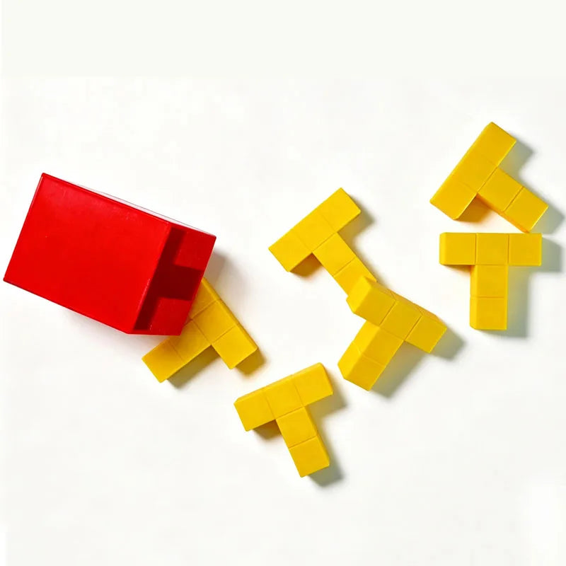 Logic 6T Puzzles Boxes Brain Teasers for Adults & Kids IQ Challenge Problem Solving Educational Satisfying 3D Printing Toys