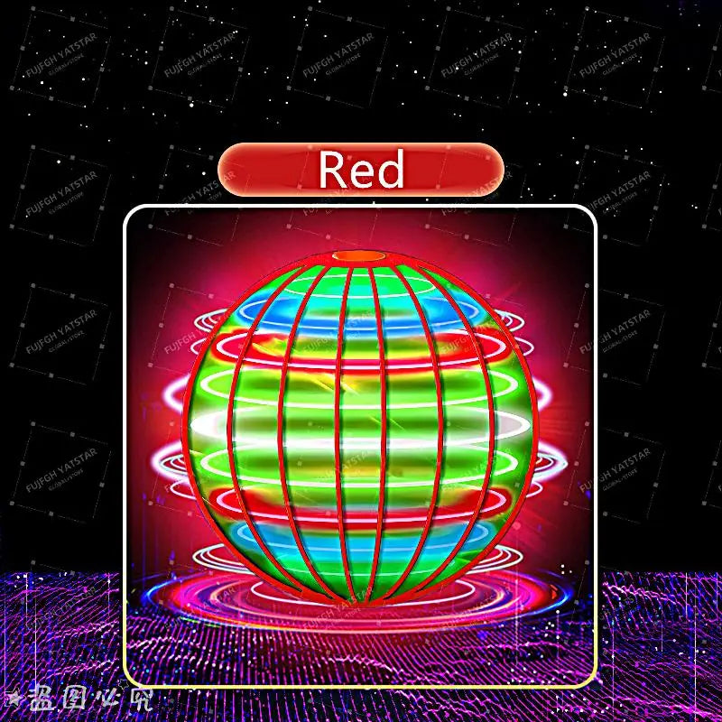 2026 Hover Ball Flying Spinner - Hand Gesture Control, LED Lights Boomerang Toy, Safe Durable Kids Fidget Toys