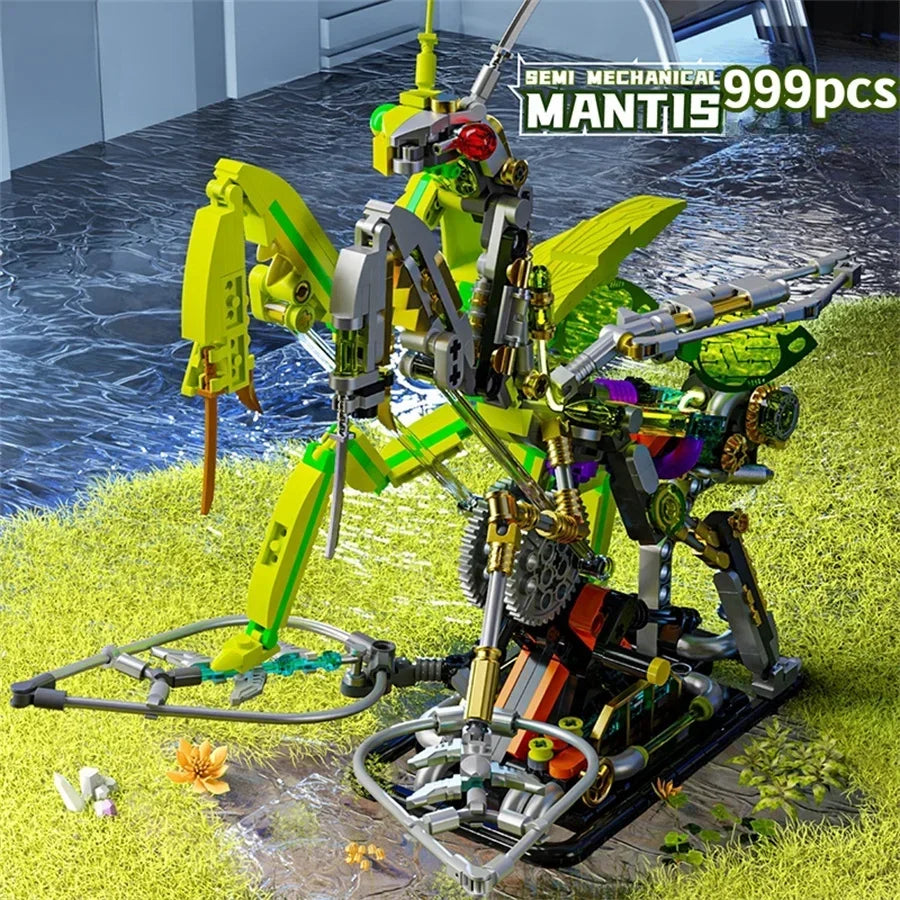 898PCS V8 Engine MOC Building Blocks Model Kit Creative Technical Assembly Educational STEM Desktop Collectible Gift for Kids