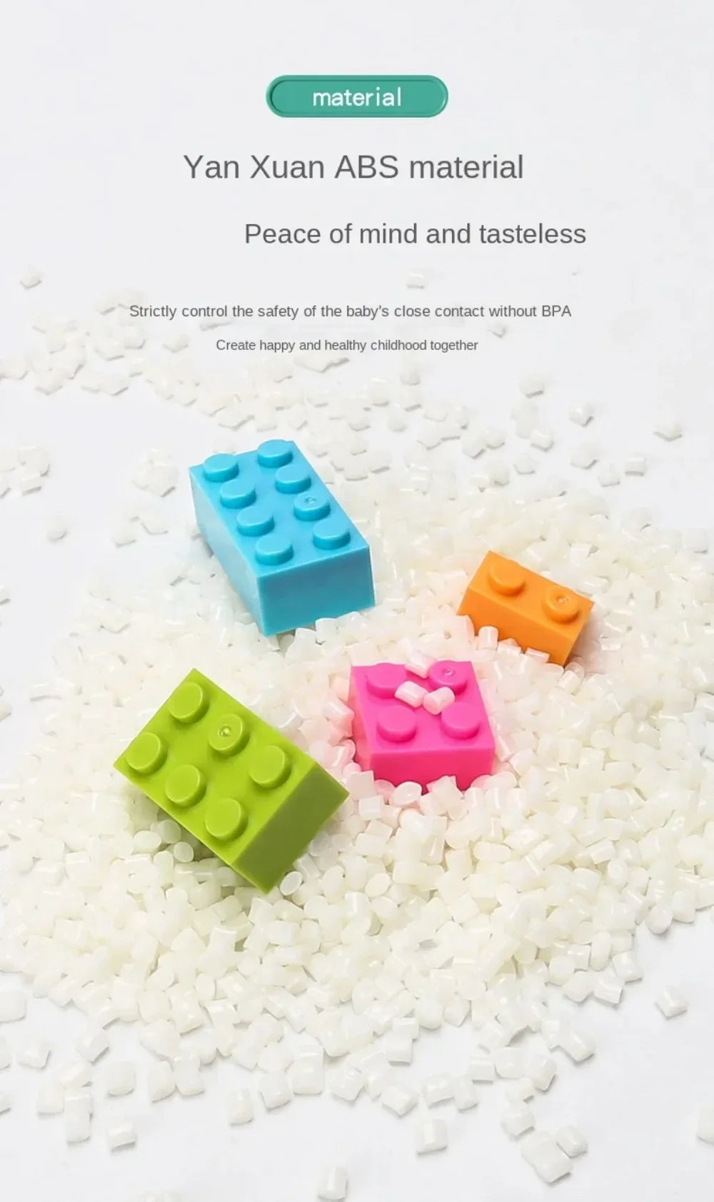 120/240PCS DIY Building Blocks Bulk Set City Classic Bricks Colorful Assembly Creative Toy Educational Interactive Toy for Kids