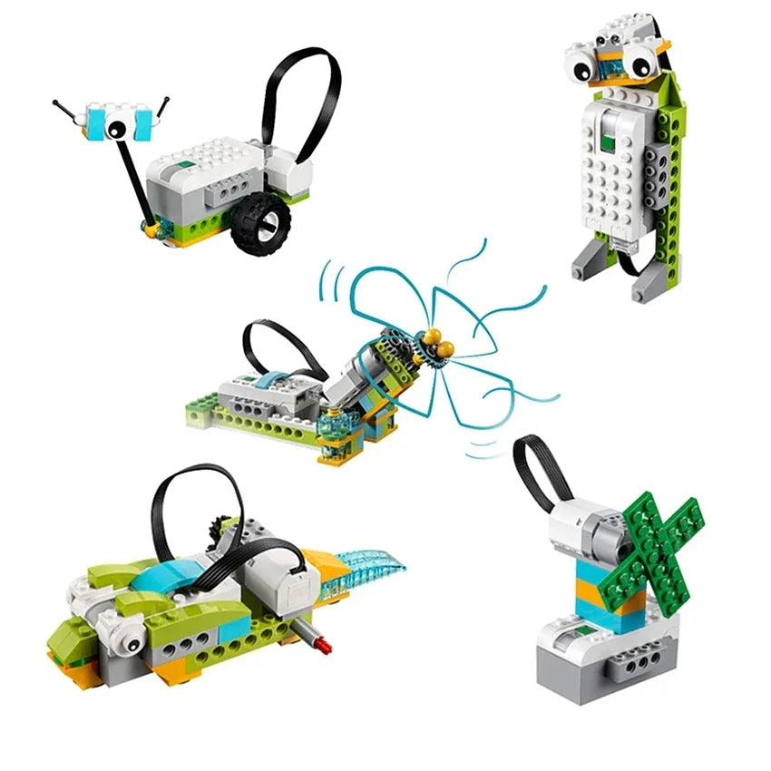 WeDo 2.0 Educational Functions Parts Compatible 45300 Core Set Building Blocks DIY Toys Christmas Gifts Charge Version