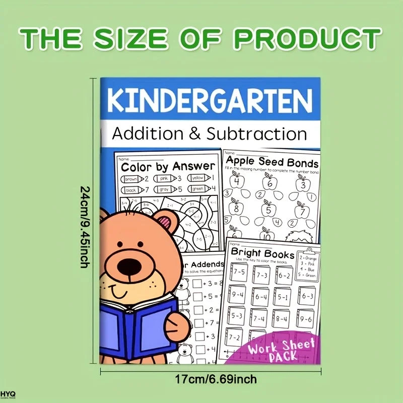 Interactive Math Workbook: Addition & Subtraction Activities