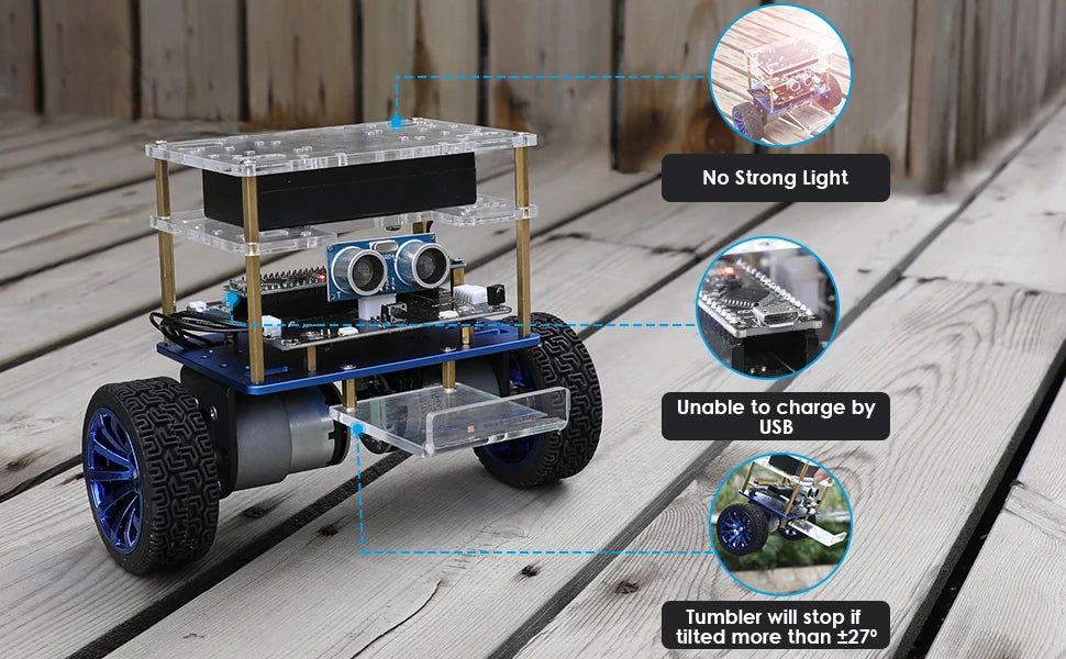 ELEGOO Tumbller Self-Balancing Robot Car Kit for Arduino® — STEM Kit STEM Toys for Kids