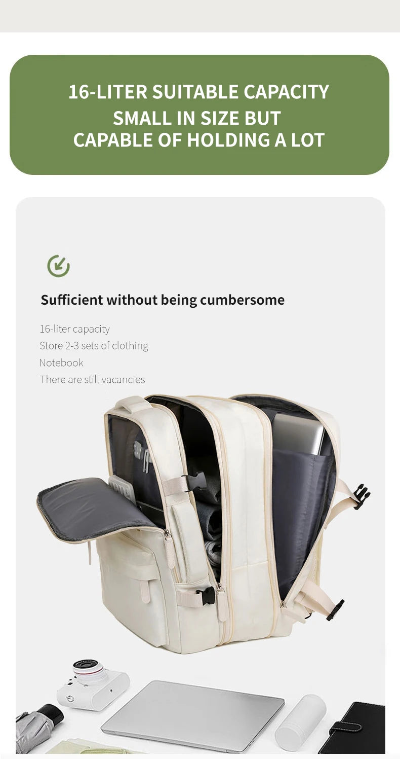 New Model of Airplane-Specific Backpacks, Carry-On Luggage Backpacks, Airplane Travel Laptop Backpacks, Student Backpacks