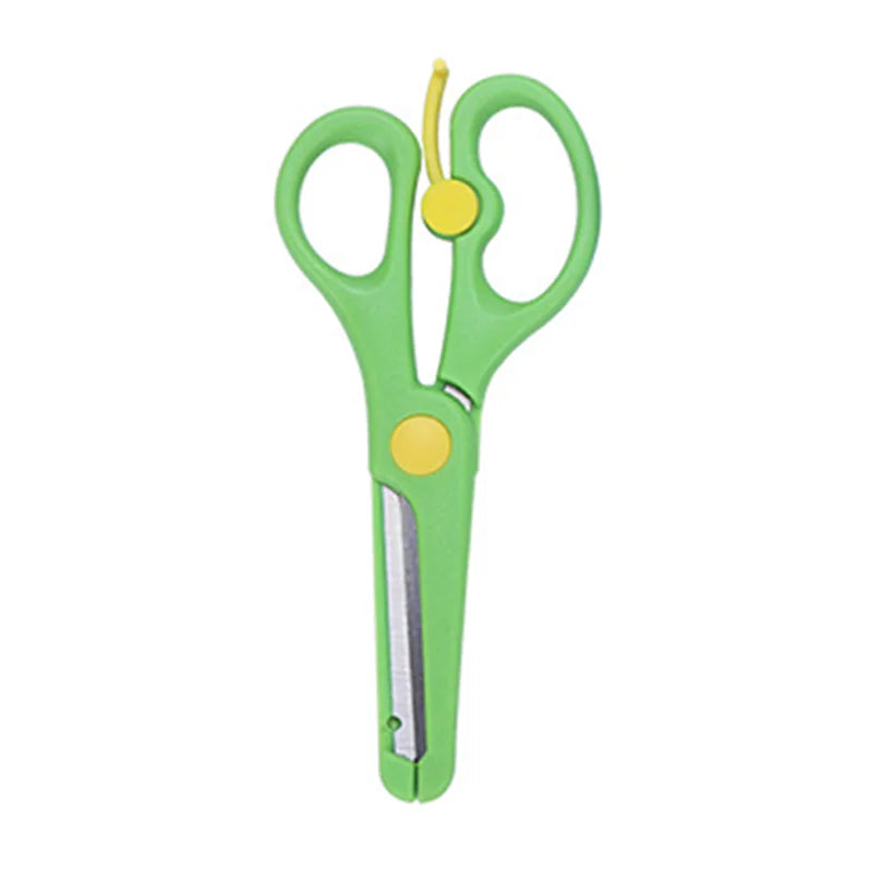 1PCS Mini Scissors Kawaii Stationery Crafts Kids DIY Plastic Scissors Student Child Craft Supplies Cute Kindergarten Supplies