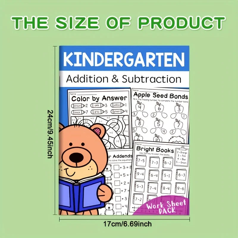 Interactive Math Workbook: Addition & Subtraction Activities