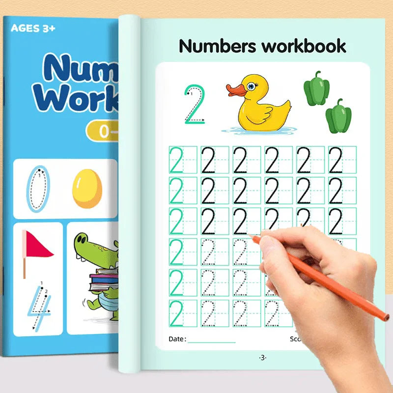 Number Tracing Workbook: 0–100 Practice for Kids