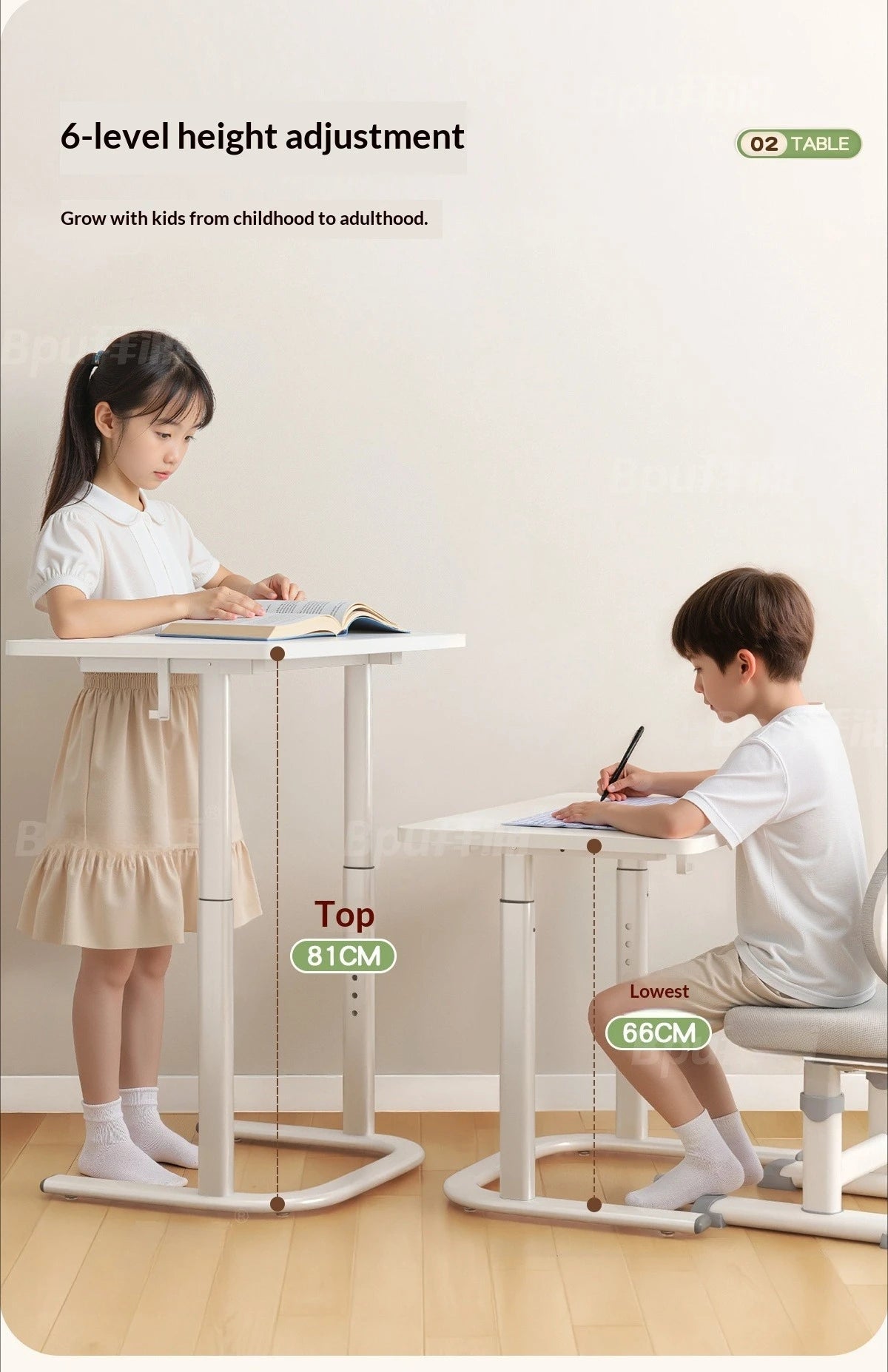 Kids Table and Chair Set Montessori Wooden Adjustable Height Study Play Activity Desk Classroom Storage Drawer Table for Kids