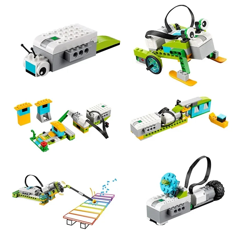 WeDo 2.0 Educational Functions Parts Compatible 45300 Core Set Building Blocks DIY Toys Christmas Gifts Charge Version