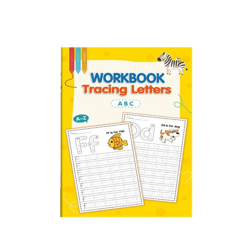Alphabet Tracing Workbook — 32 Pages