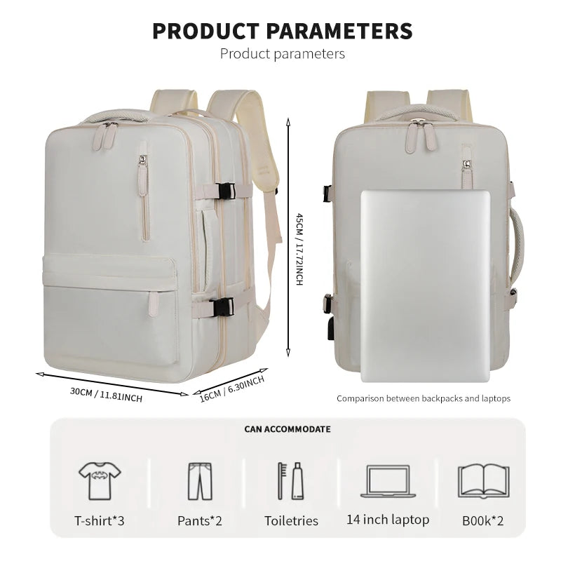 New Model of Airplane-Specific Backpacks, Carry-On Luggage Backpacks, Airplane Travel Laptop Backpacks, Student Backpacks