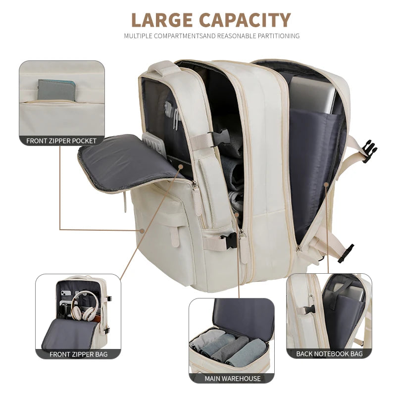 New Model of Airplane-Specific Backpacks, Carry-On Luggage Backpacks, Airplane Travel Laptop Backpacks, Student Backpacks