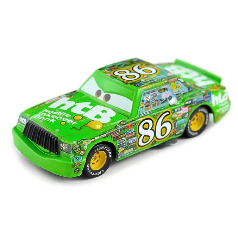 Cars Toy Truck Lightning McQueen Uncle Mike Alloy Diecast Model Container Hauler Trucks Children's Christmas Toys