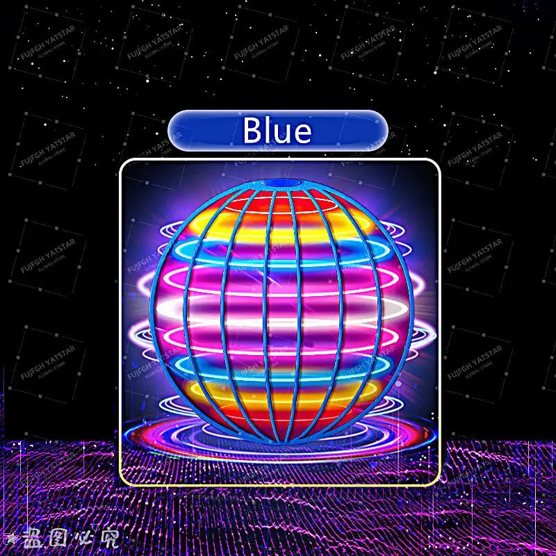 2026 Hover Ball Flying Spinner - Hand Gesture Control, LED Lights Boomerang Toy, Safe Durable Kids Fidget Toys
