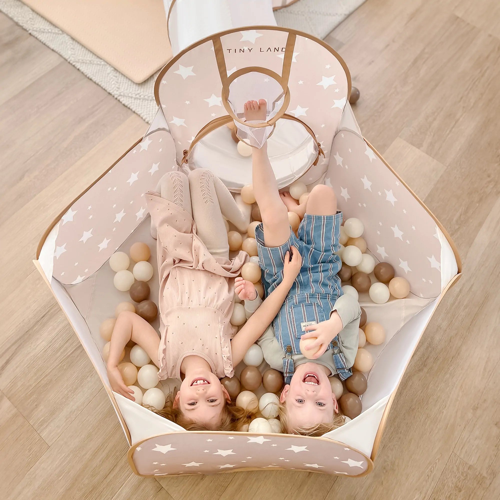 Tiny Land Foldable 5-in-1 Kids Play Tunnel — No Balls Included