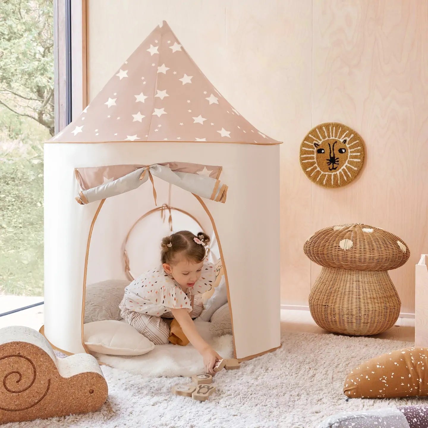 Tiny Land Foldable 5-in-1 Kids Play Tunnel — No Balls Included