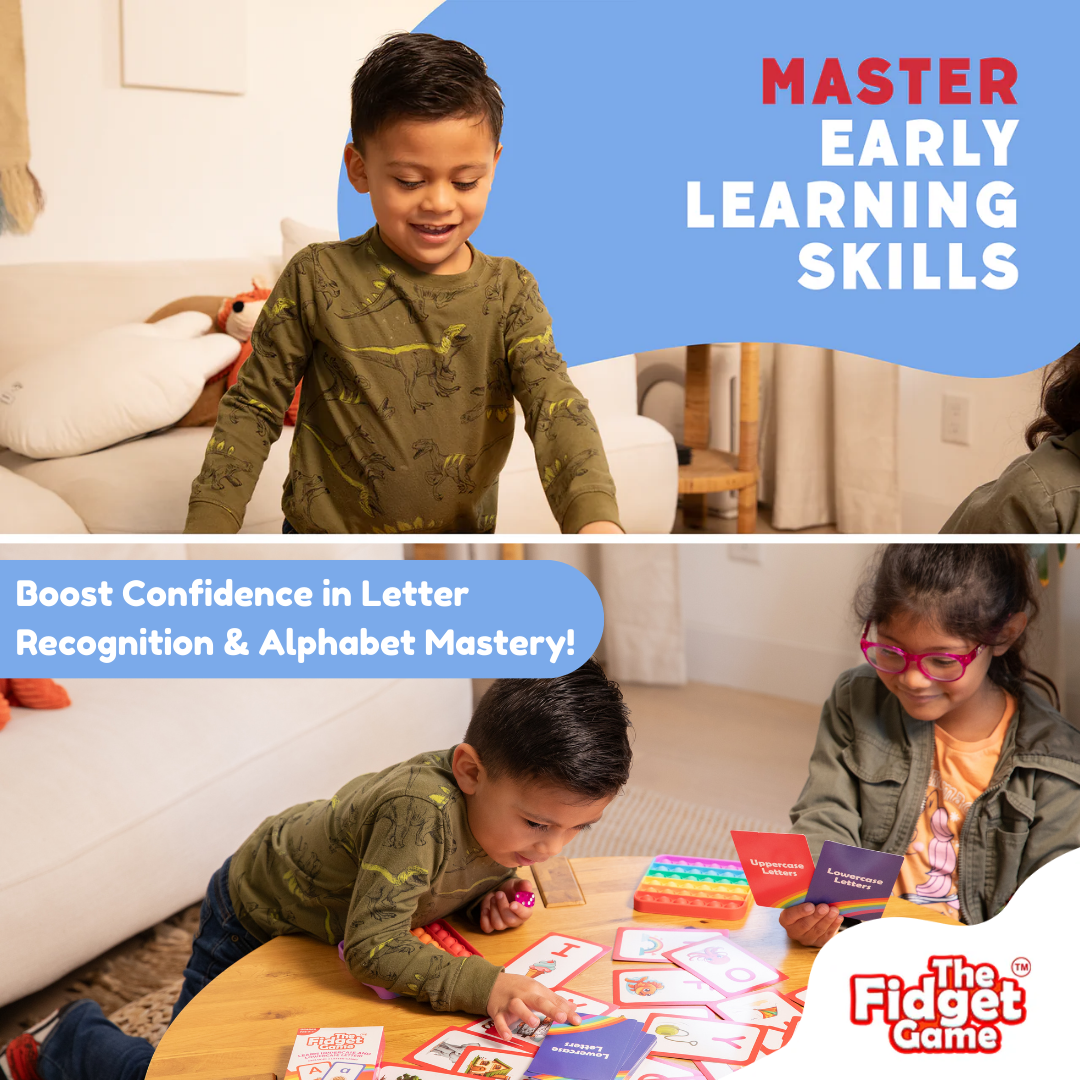 Uppercase & Lowercase Letter Learning Card Pack